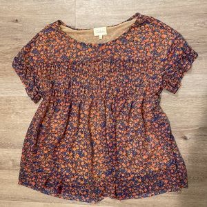 Floral Flowy Bodice
